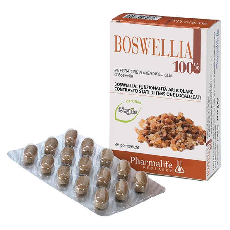 Boswellia 100% Integratore Alimentare 45 Compresse