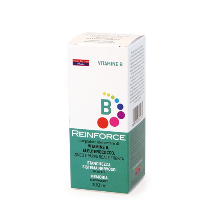 Farmaderbe Reinforce Vitamine B Integratore Alimentare 100ml