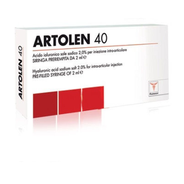 Artolen 40 Siringa Intra-Articolare Acido Ialuronico 2ml 