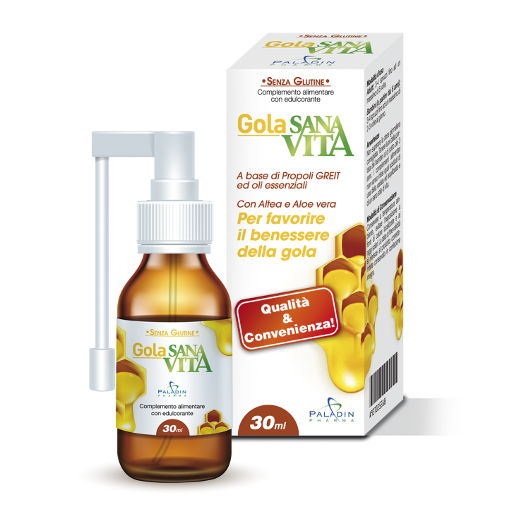 Sanavita Gola Spray Senza Glutine 30ml