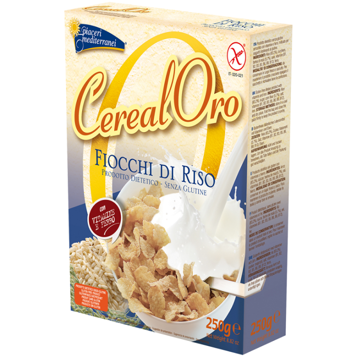 CerealOro Piaceri Mediterranei Fiocchi Di Riso Con Mais Senza Glutine 250g