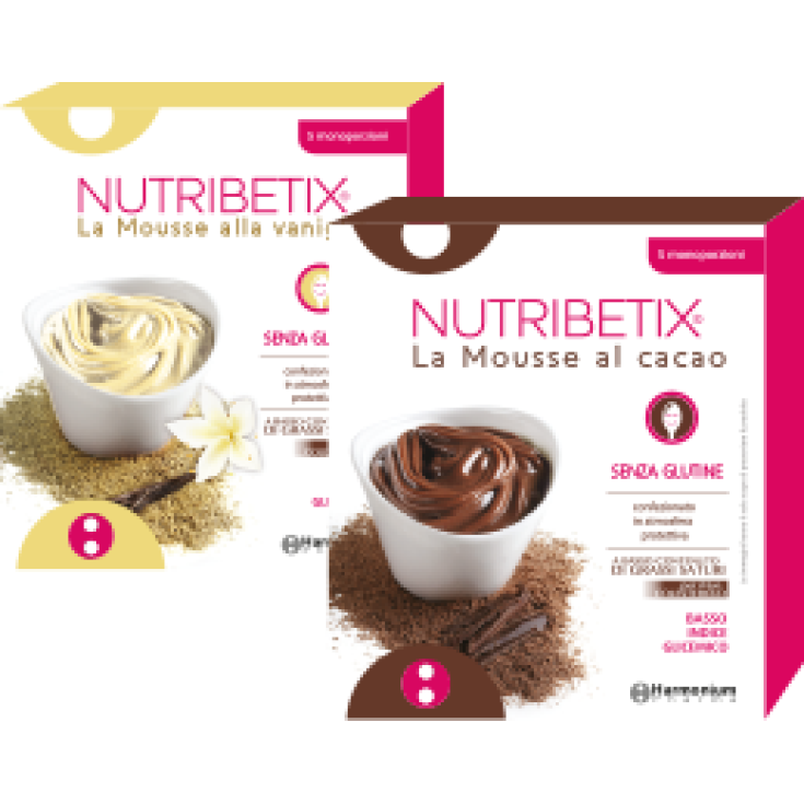 Nutribetix La Mousse Al Gusto Vaniglia 5 Monoporzioni 135g