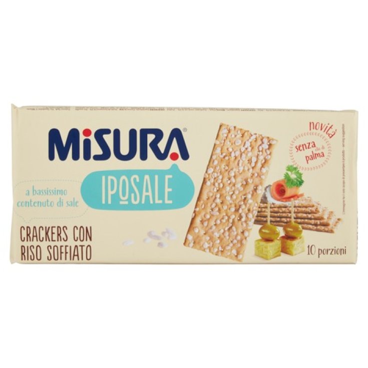 Misura Crackers Iposale Al Riso Soffiato 350g