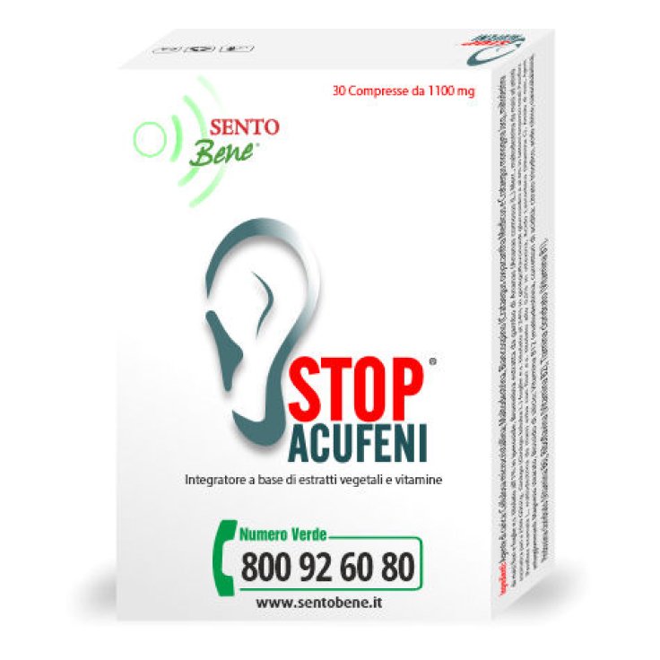 Sento Bene Stop Acufeni Integratore Alimentare 30 Compresse