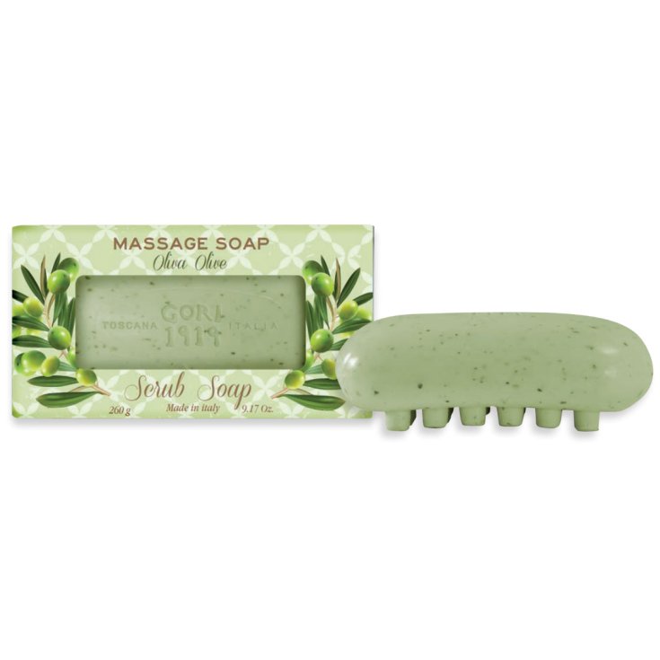 Gori 1919 Massage Scrub Soap Oliva 260g