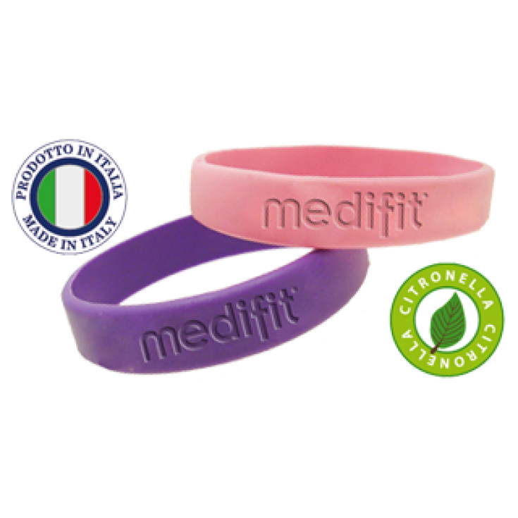 Medifit Braccialetto Profumante Sgradito Alle Zanzare