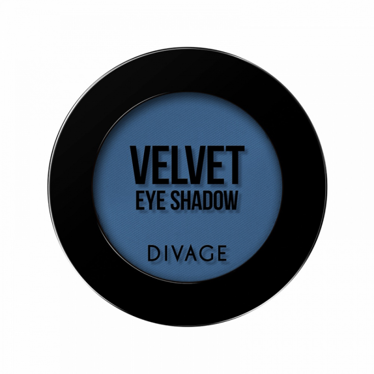 Divage Velvet Eye Shadow Ombretto Matt 7318 Blue Sopphire 