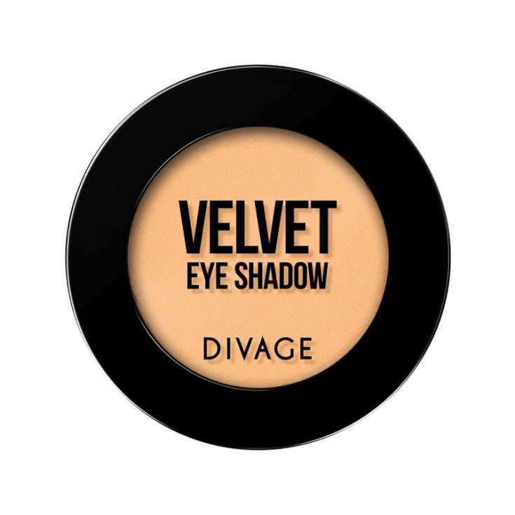 Divage Velvet Eye Shadow Ombretto Matt 7320 Yellow Ochre