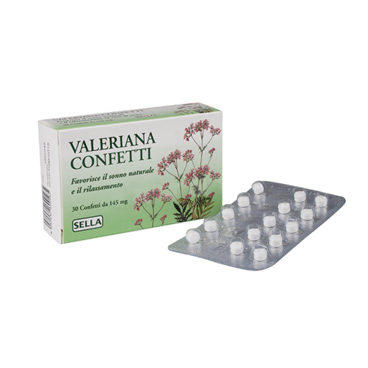 Sella Valeriana Officinale Integratore Alimentare 30 Confetti