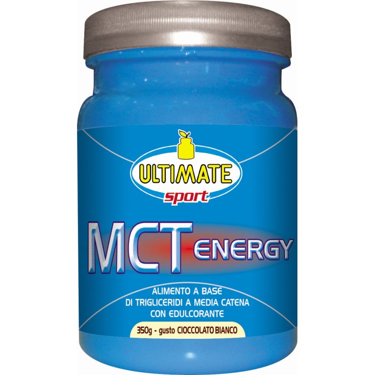 Ultimate Mct Energy Integratore Alimentare Gusto Cioccolato Bianco 350g