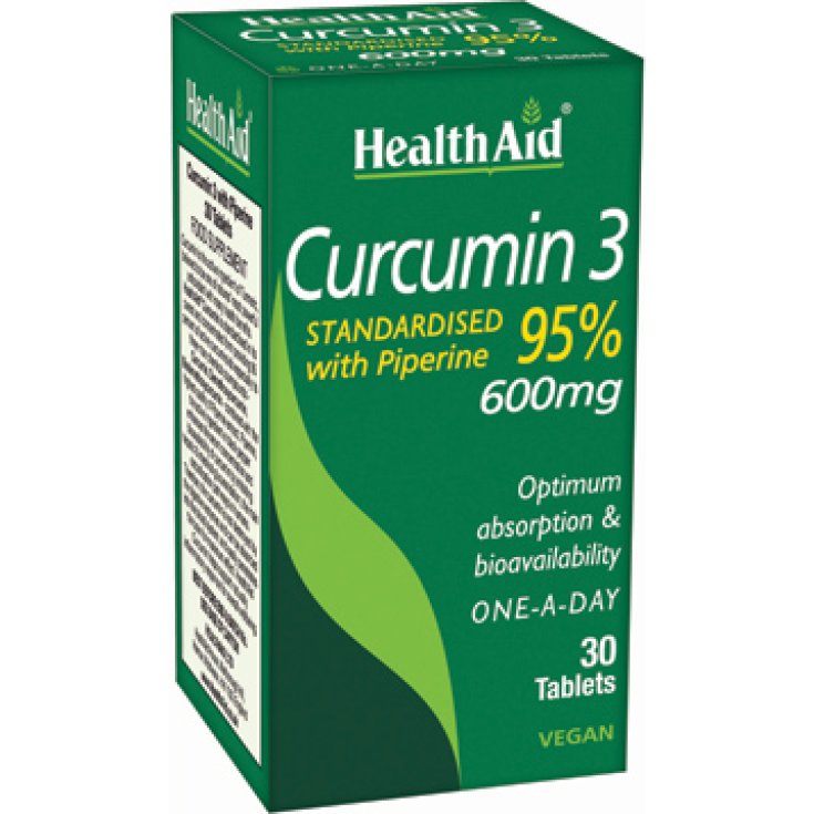 Health Aid Curcumin 3 30 Comp