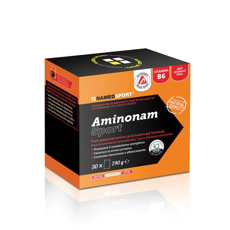 NamedSport Aminonam Sport Polvere Integratore Alimentare 30 Bustine Da 240g