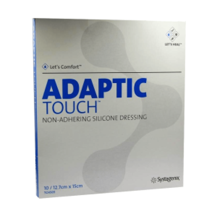 Systagenics Adaptic Touch Medicazione 12,7x15cm 10 Pezzi