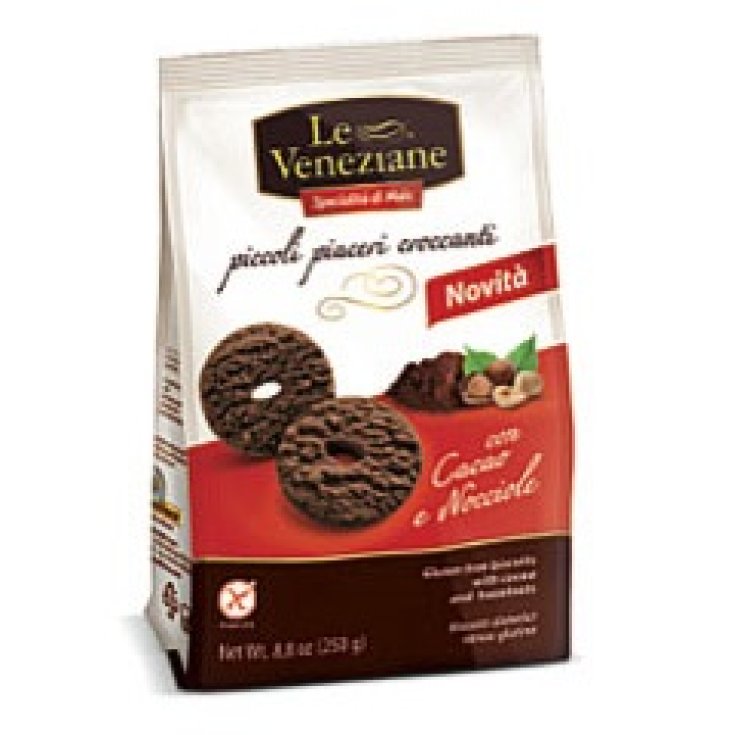 Molino Di Ferro Le Veneziane Biscotti Cacao E Nocciola Senza Glutine 250g