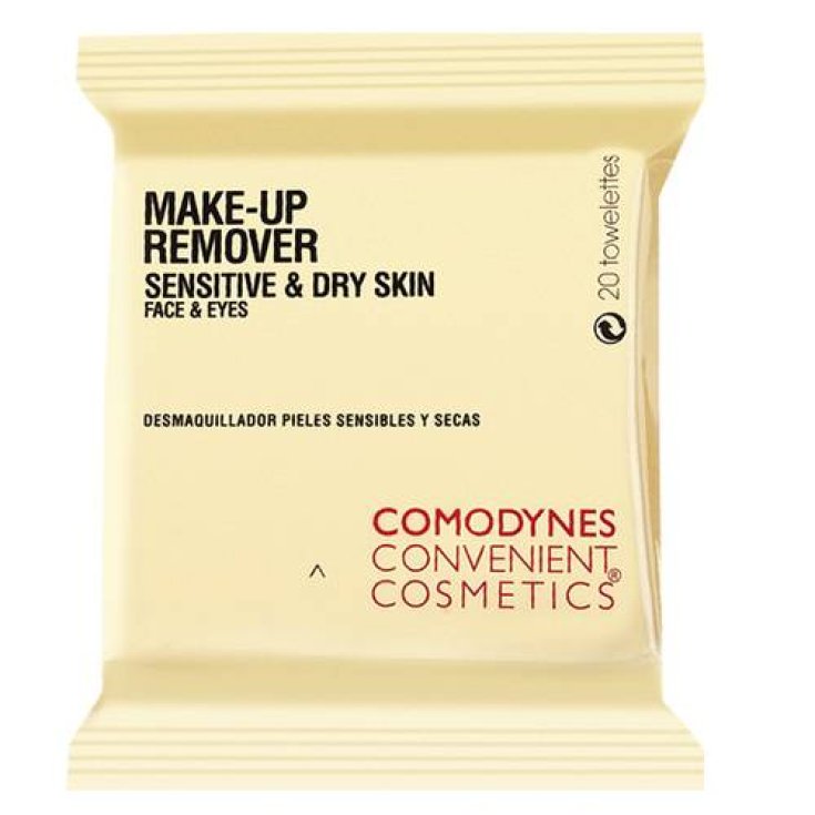 Comodynes Makeup Wipes Sensitive and Dry Skin 20 units