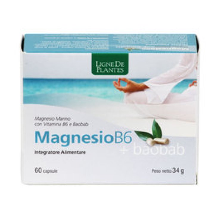 Magnesio B6 + Baobab Integratore Alimentare 60 Capsule
