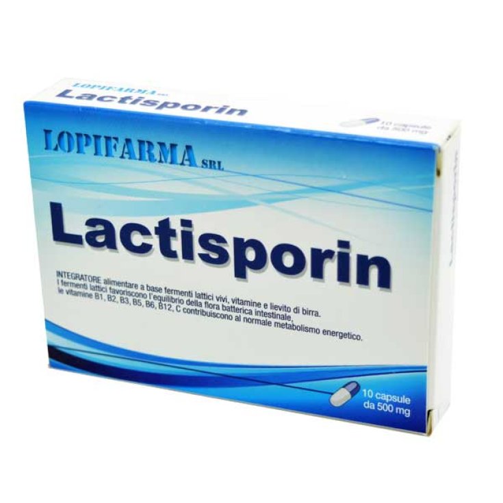 Lactisporin Integratore Alimentare 10 Capsule