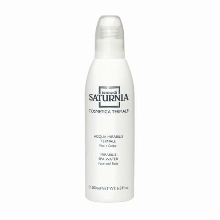 Terme Di Saturnia Acqua Mirabilis Termale Lenitiva Idratante Viso Corpo 200ml