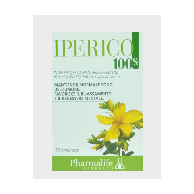 Pharmalife Research Iperico 100% Integratore Alimentare 60 Compresse