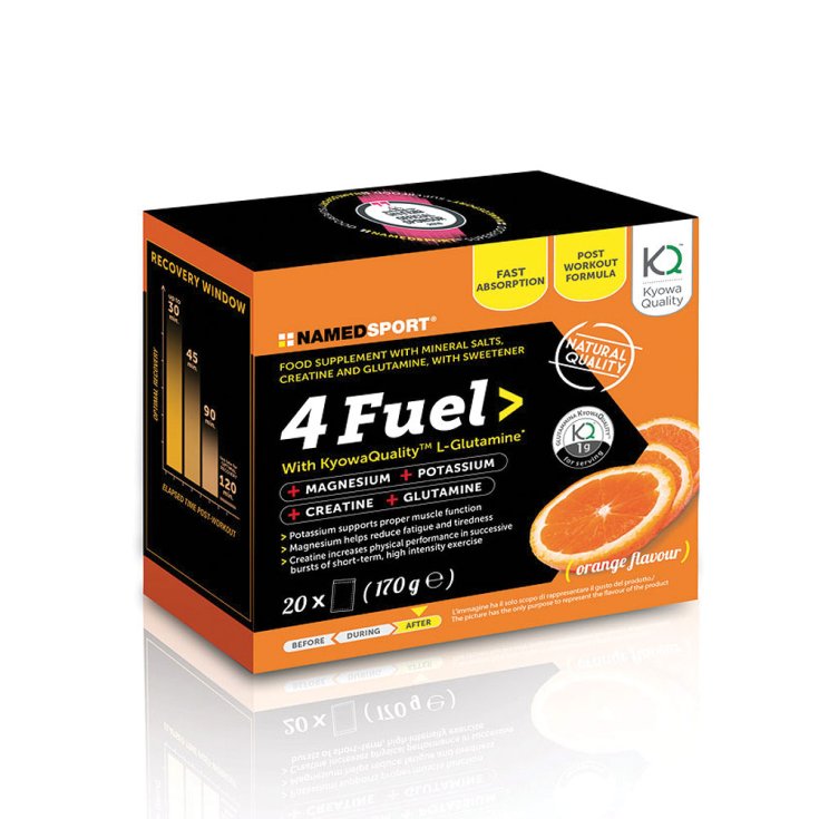 NamedSport 4 Fuel Polvere Integratore Alimentare 20 Bustine