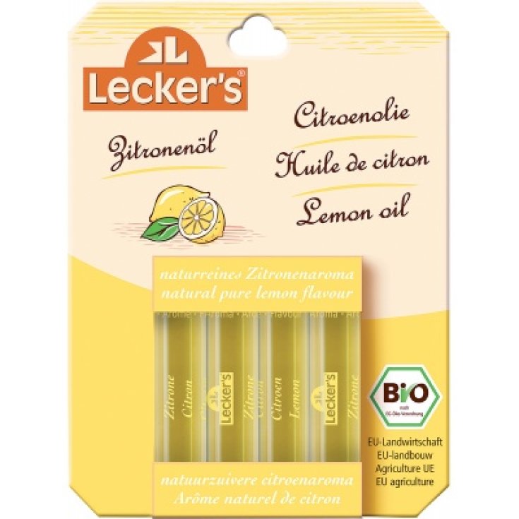 Lecker's Aroma Naturale Di Limone Bio 8ml