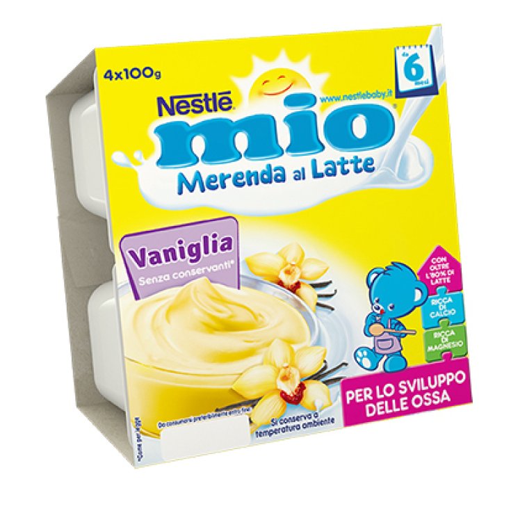 mio Merenda al Latte Nestlé Vaniglia 4x100g