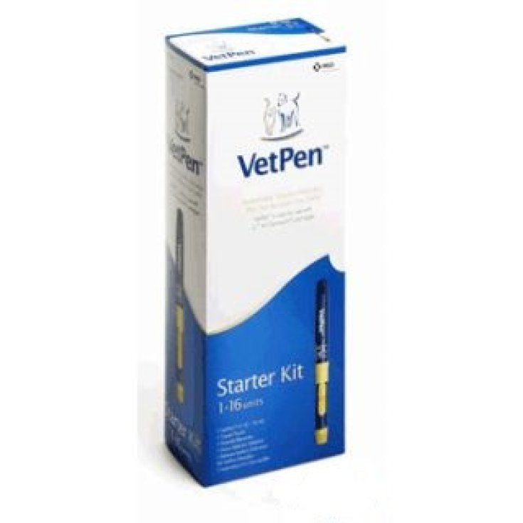 VetPen Penna Insulina Veterinaria 16 Ui Starter Kit