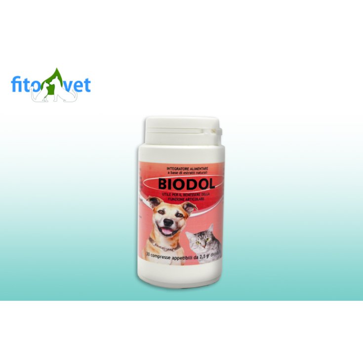 Pharmafit Biodol Integratore Alimentare Per Cani E Gatti 30 Compresse