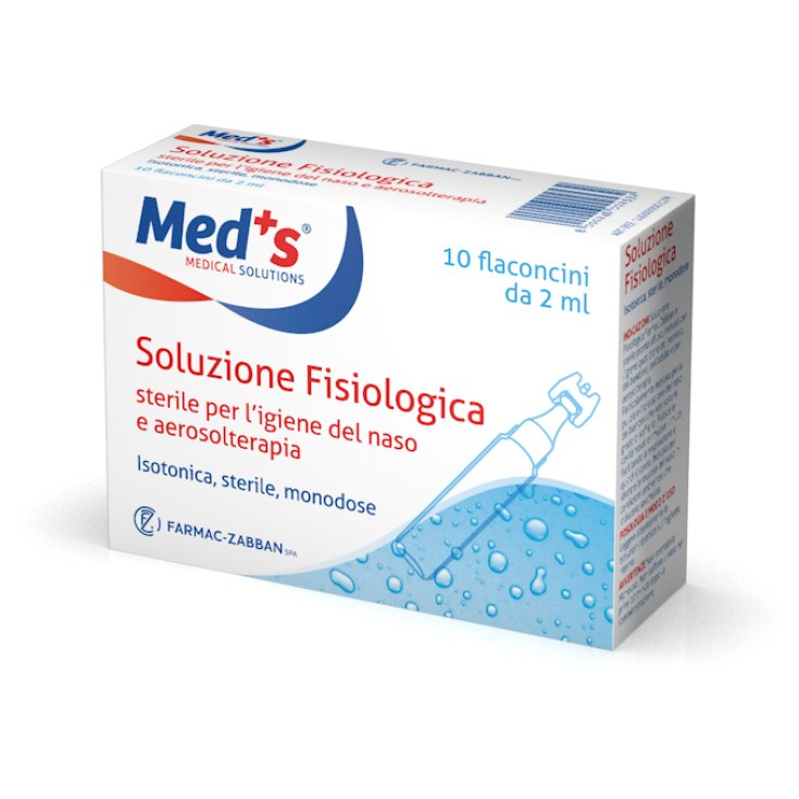 Med's Soluzione Fisiologica 10 Flaconcini Da 2ml