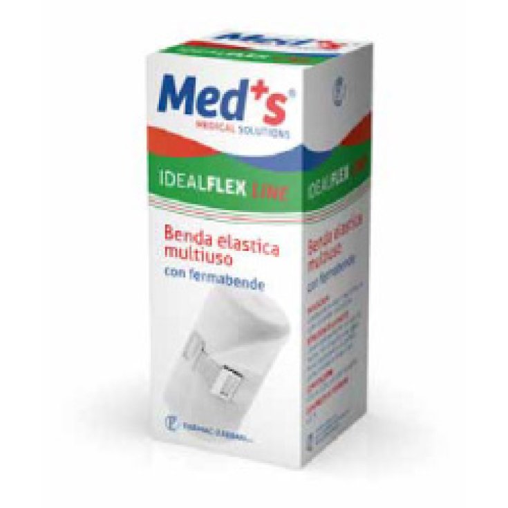 Meds Idealfex Benda Elastica Monouso Cotone/Nylon 8x450