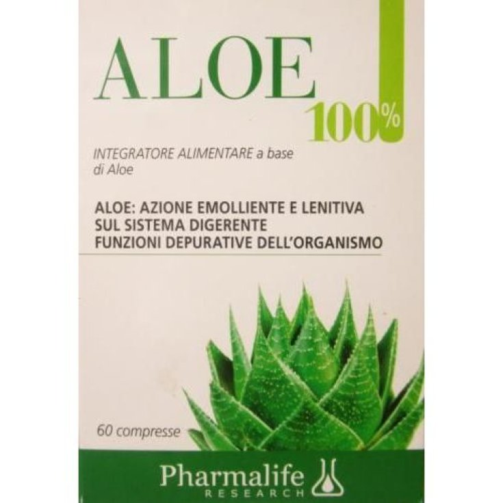Pharmalife Research Aloe 100% Integratore Alimentare 60 Compresse