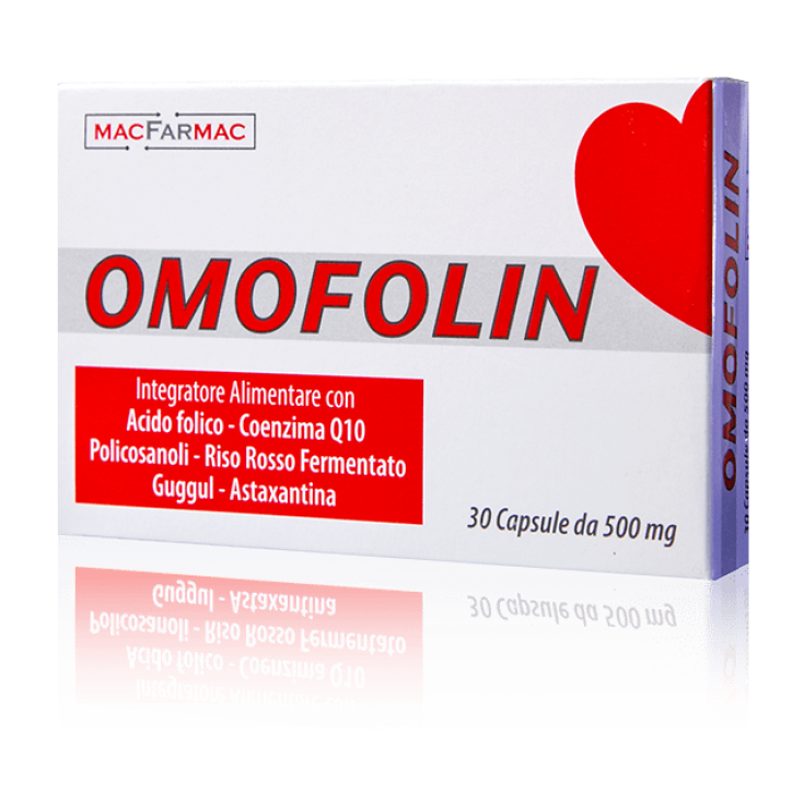 MacFarmac Omofolin Integratore Alimentare 30 Capsule
