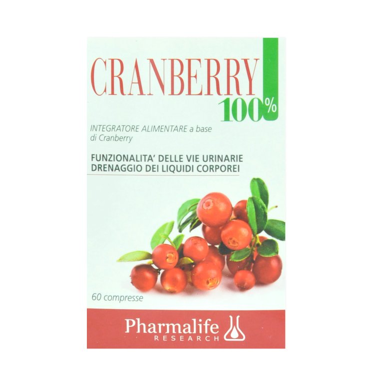 Pharmalife Cranberry 100% Integratore Alimentare 60 Compresse