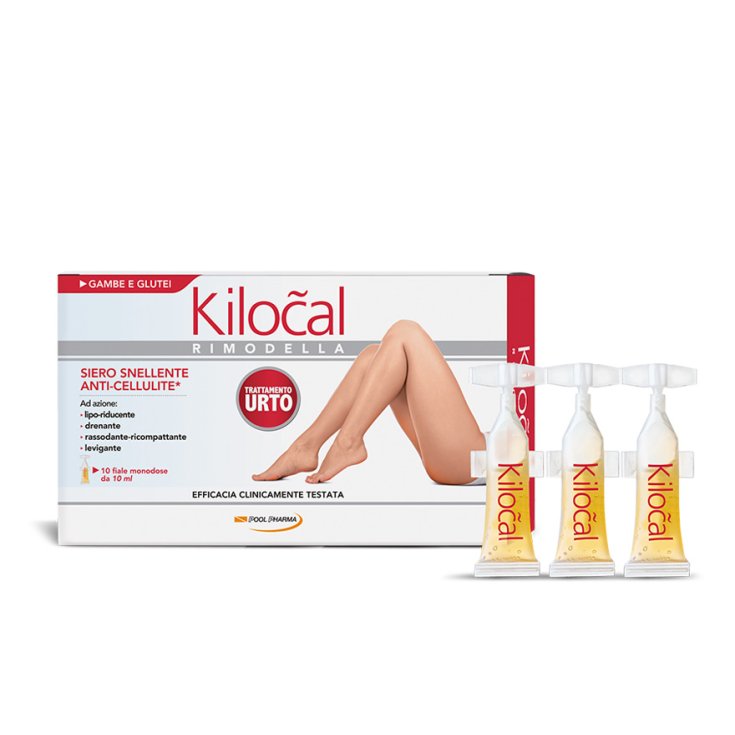 Kilocal Rimodella Siero Snellente Anti-Cellulite 10 Fiale Da 10ml