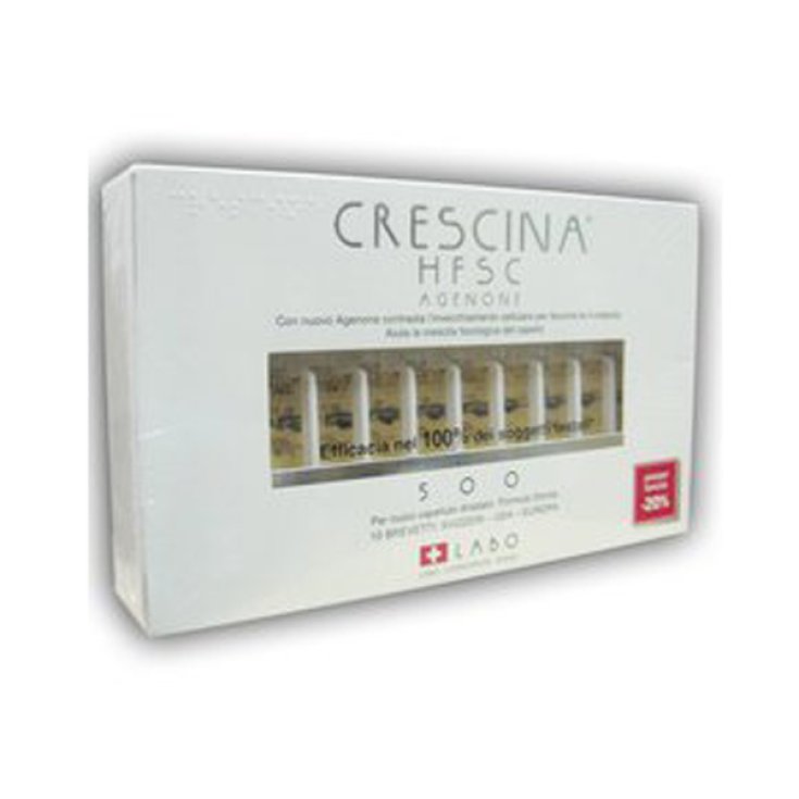 Labo Crescina HFSC Con Agenone Dosaggio 500 Formato Donna 20 Fiale