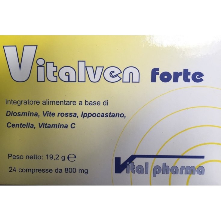 Vital Pharma Vitalven Forte Integratore Alimentare 24 Compresse