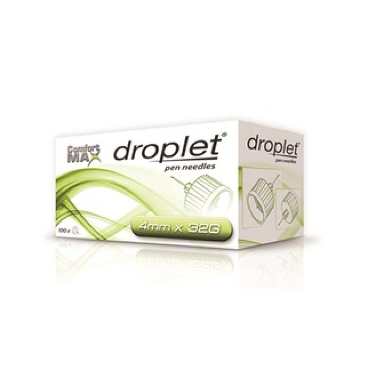 Droplet Pen Needles 4mmx32G Aghi Per Penna Droplet 100 Pezzi