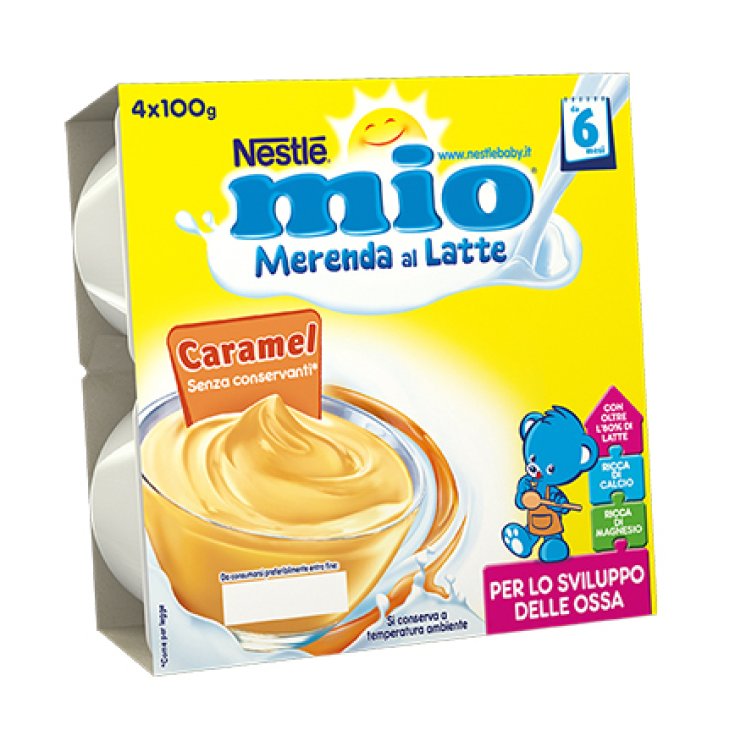 mio Merenda al Latte Nestlé Caramel 4x100g