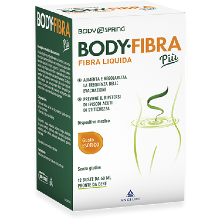 Body Spring Body Fibra Più Gusto Esotico Senza Glutine 12 Buste Da 60ml