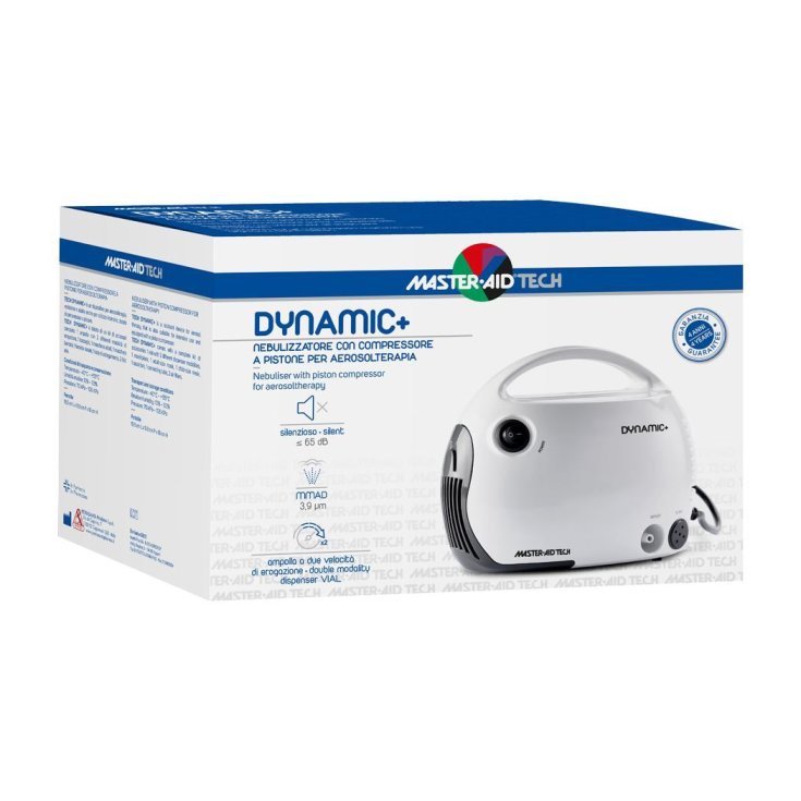 Master-Aid® Tech Aerosol Dynamic+ Nebulizzatore Con Compressore A Pistone 1 Pezzo