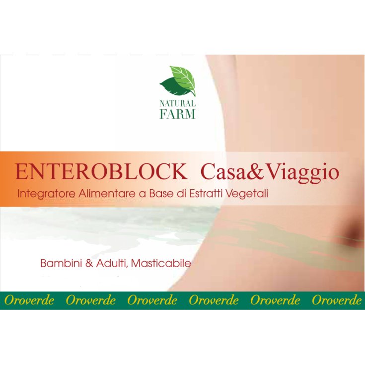 Natural Farm Enteroblock Casa & Viaggio 25 Compresse