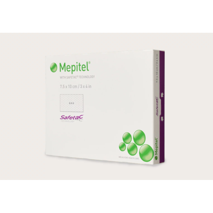 Mölnlycke® Mepitel® Medicazione In Silicone Misura 7,5x10cm 10 Pezzi