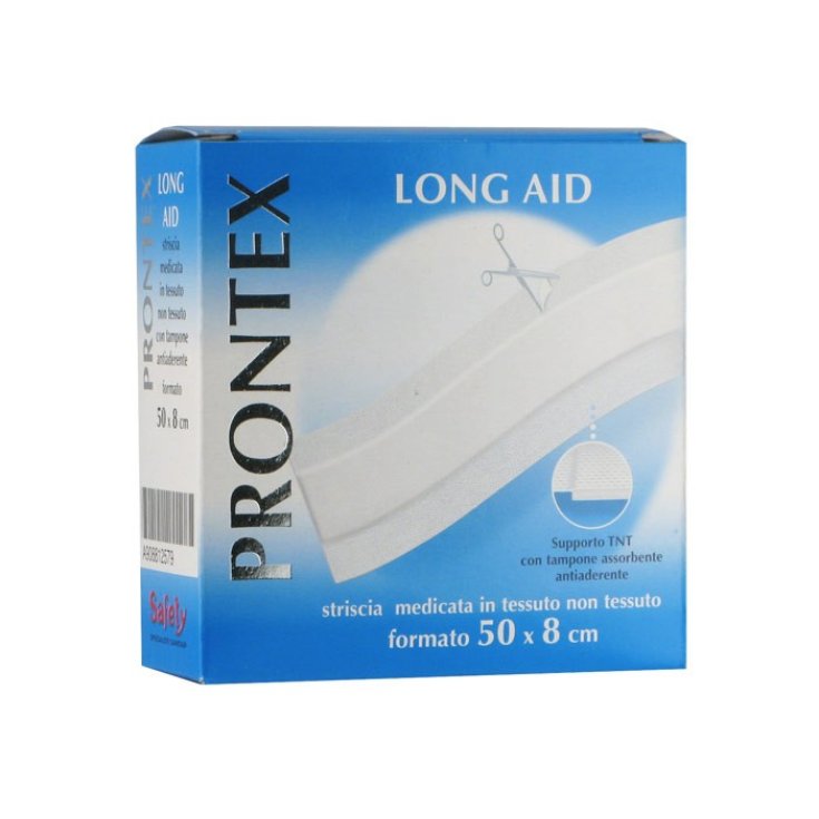 Safety  Prontex Long Aid Striscia Medicata in TNT 50x6cm