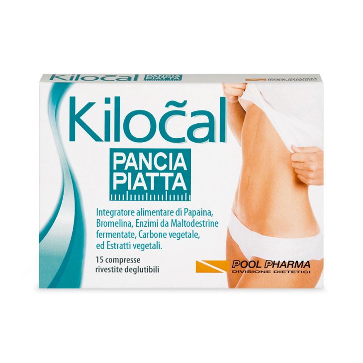 Kilocal Pancia Piatta Integratore Alimentare 15 Compresse