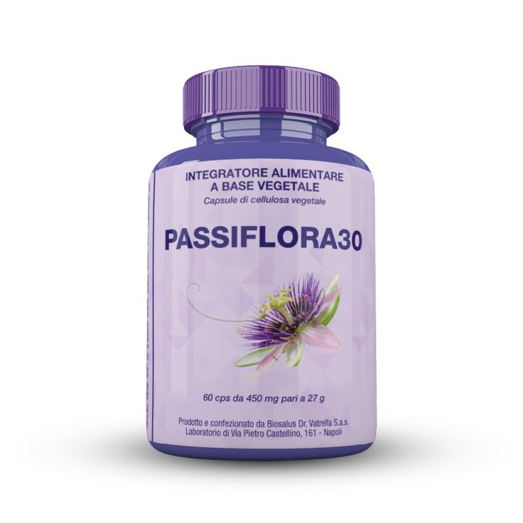 Biosalus&reg; Passiflora30 Integratore Alimentare 60 Capsule
