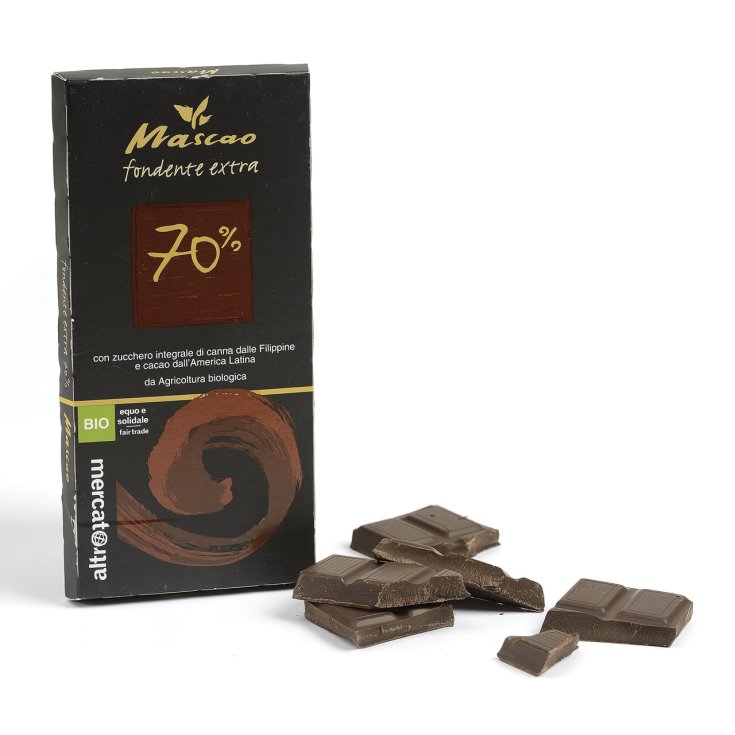Altromercato Mascao Cioccolato Fondente Extra 70% Biologico 100g