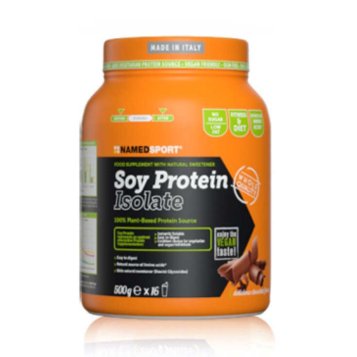 Named Sport Soy Protein Isolate Delicious Chocholate 500g