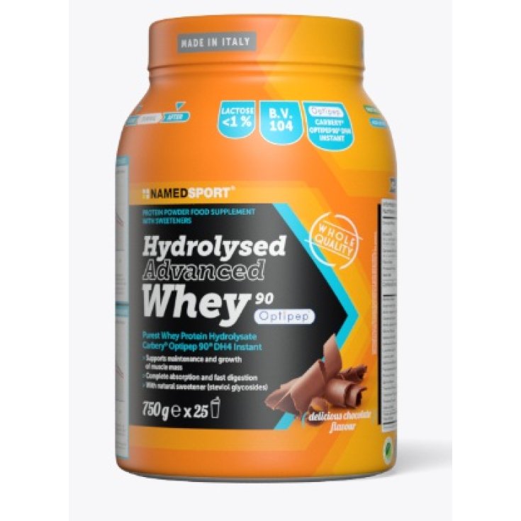 Named Sport Hydrolysed Advanced Whey Delicious Chocolate 750g