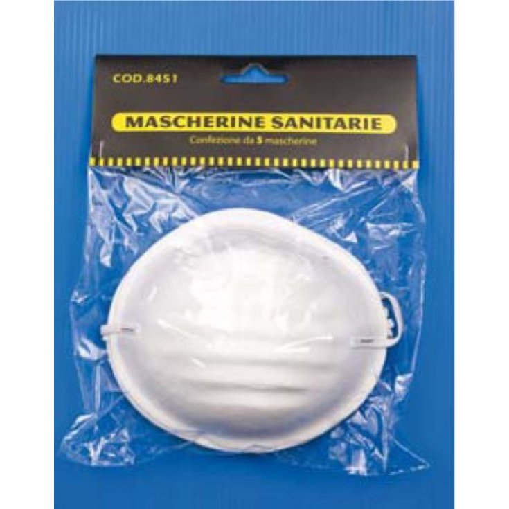 Safety Maschera Sanitaria 5 Maschere