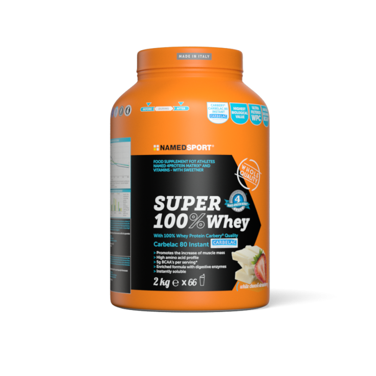 Named Sport Super 100% Whey White Choco & Strawberry 2kg